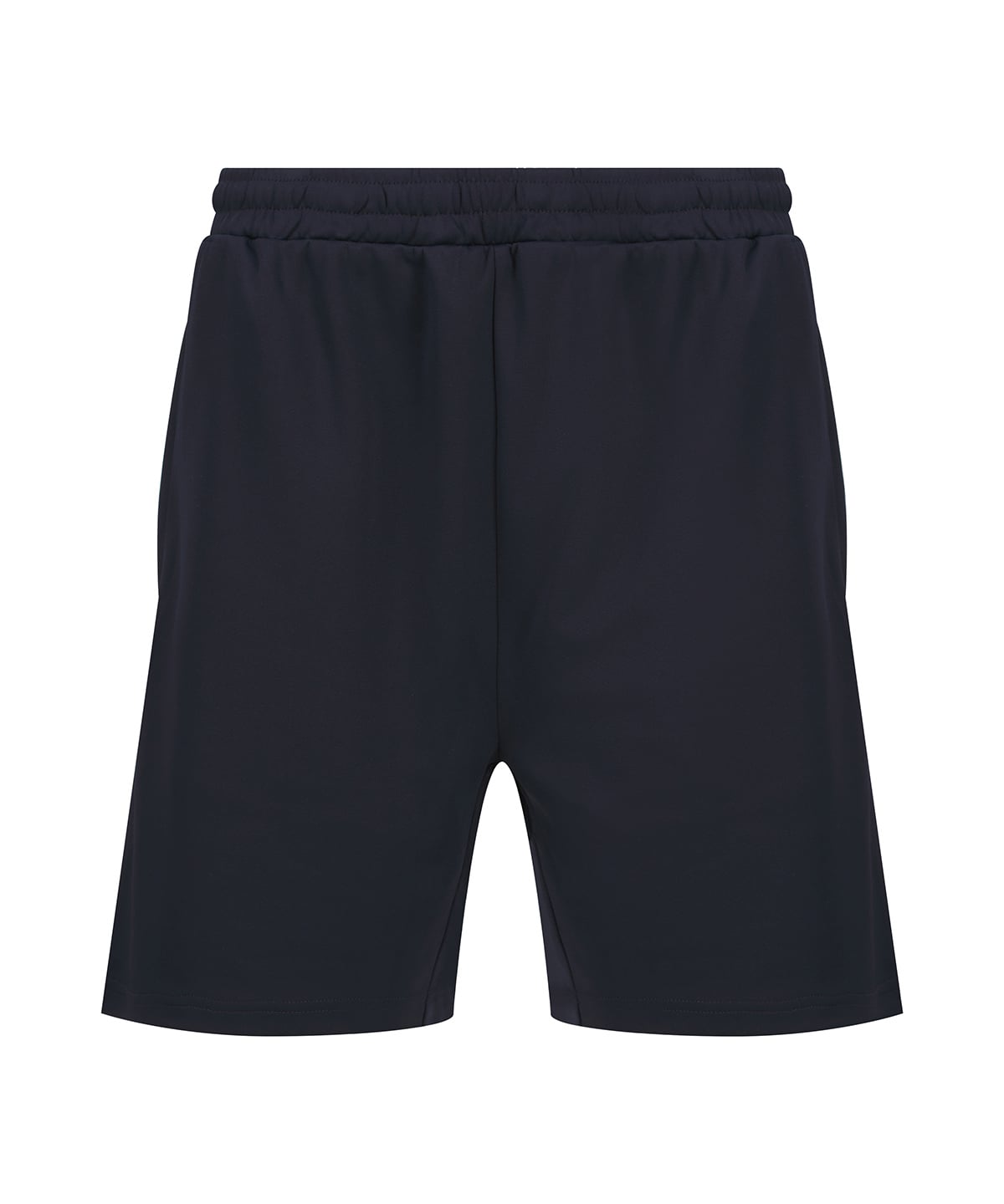Finden & Hales Knitted Shorts with Zip Pockets - Navy - Custom Printed - Print Blanc