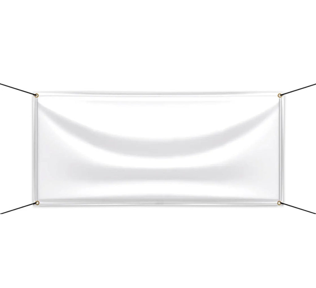 Blank PVC Banner - Custom Printed - Print Blanc