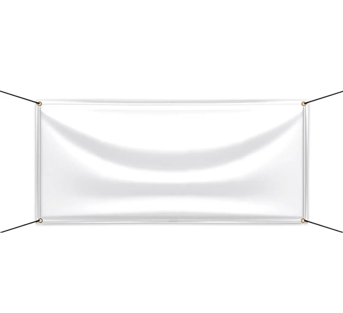 Blank PVC Banner - Custom Printed - Print Blanc