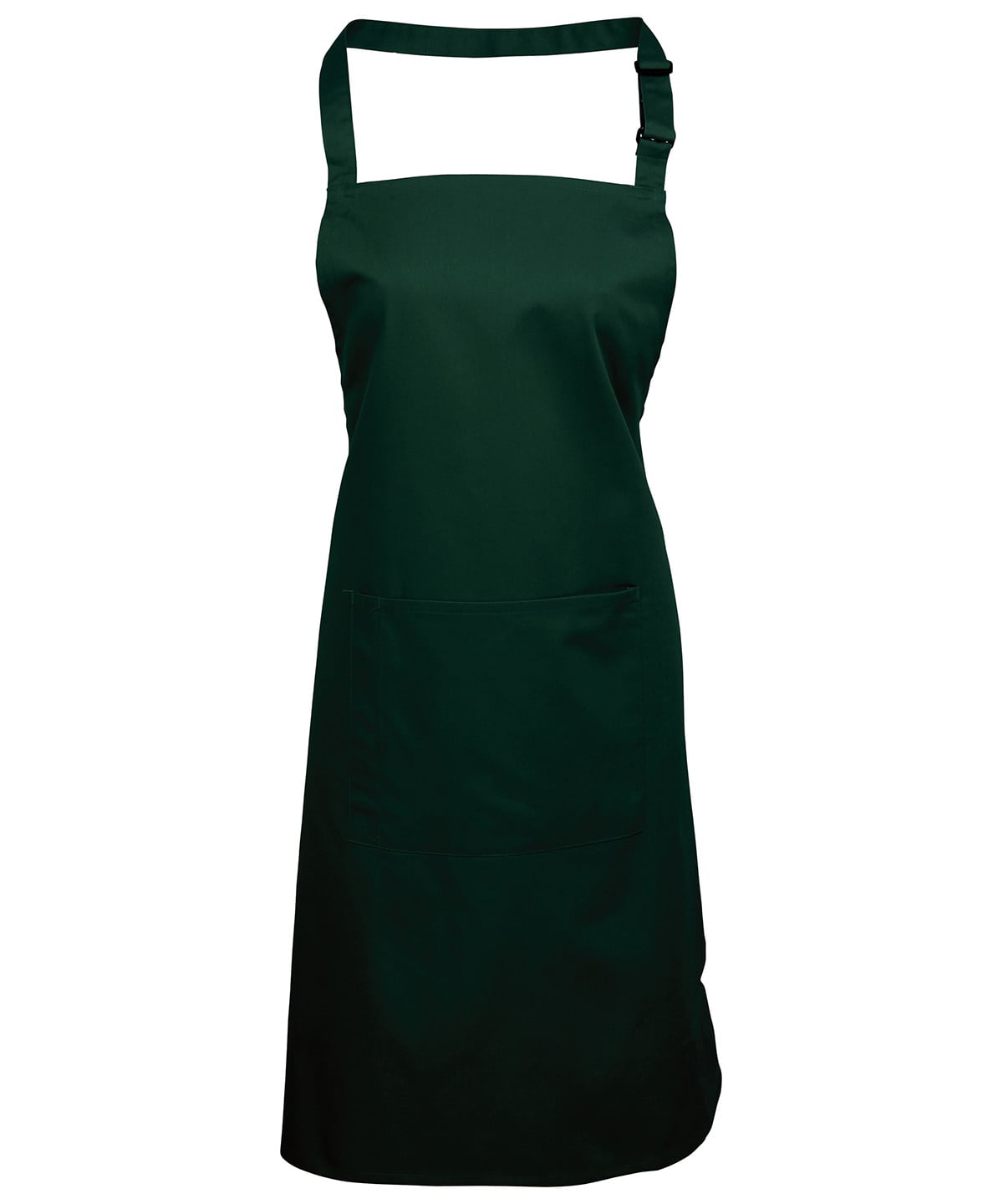 Premier Colours Bib Apron with Pocket - Bottle - Custom Printed - Print Blanc
