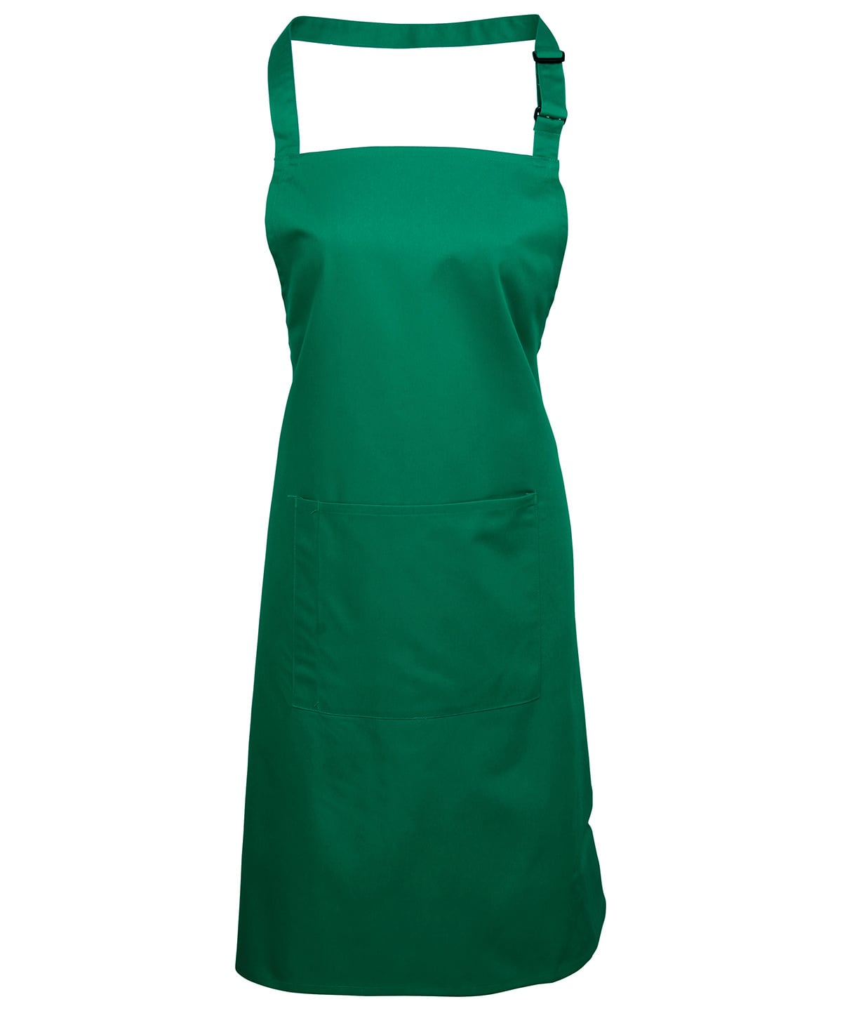 Premier Colours Bib Apron with Pocket - Emerald - Custom Printed - Print Blanc