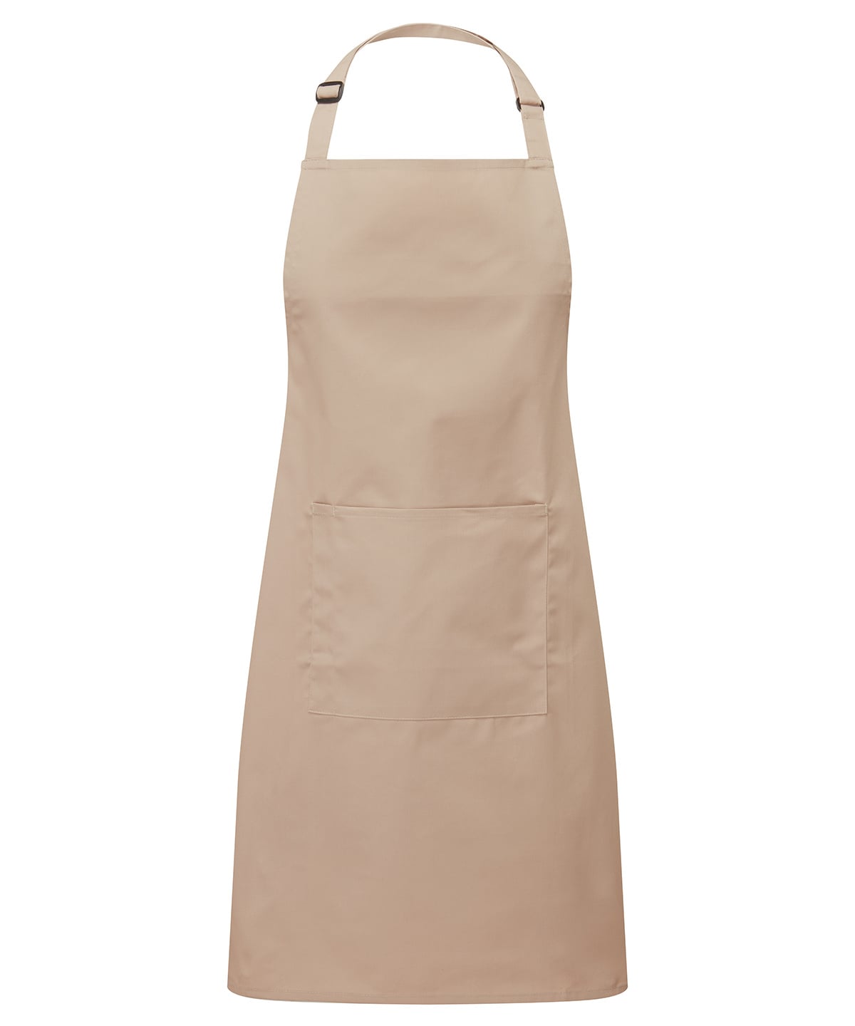 Premier Colours Bib Apron with Pocket - Latte - Custom Printed - Print Blanc