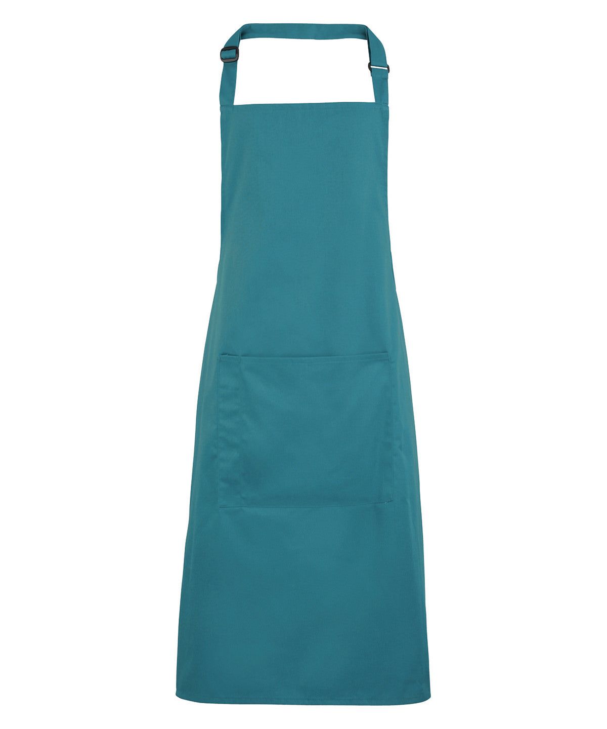 Premier Colours Bib Apron with Pocket - Teal - Custom Printed - Print Blanc