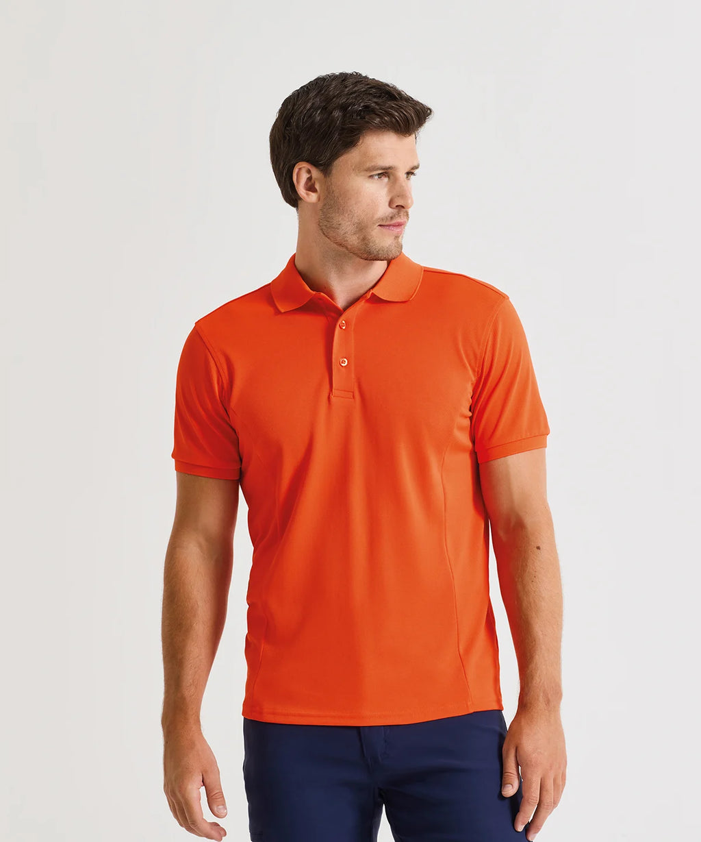 Premier Plus Polo - Custom Printed - Print Blanc