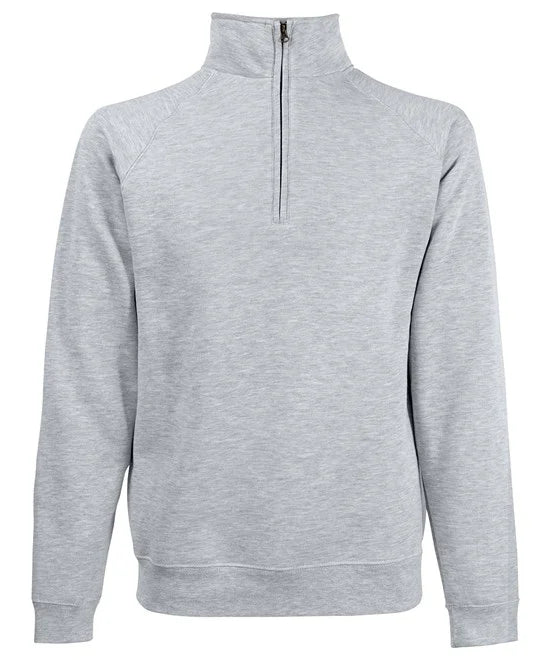Fruit of the Loom Zip-neck Sweatshirt