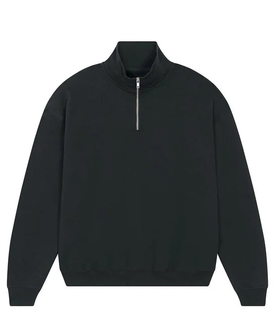 Stanley/Stella Miller Sweatshirt - Black - Custom Printed - Print Blanc