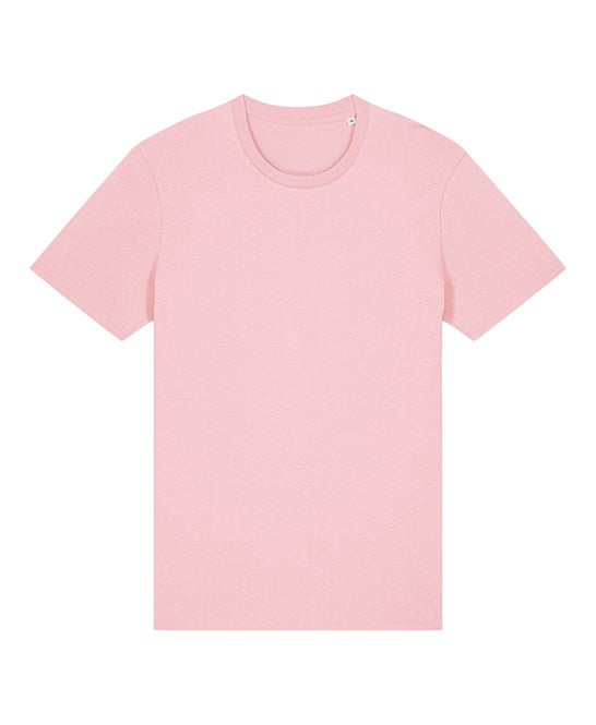 Stanley/Stella Mid-light T-shirt - Cotton Pink - Custom Printed - Print Blanc