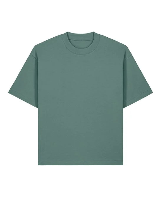 Stanley/Stella Asher T-shirt - Green Bay - Custom Printed - Print Blanc