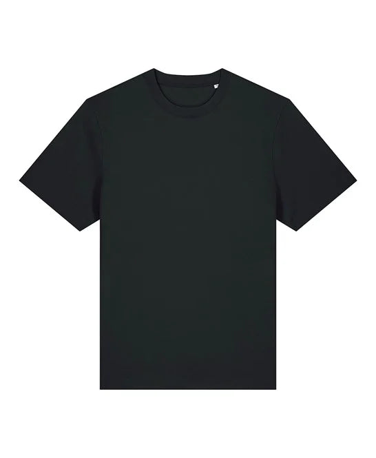 Stanley/Stella Heavy T-shirt - Black - Custom Printed - Print Blanc