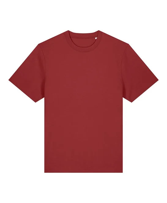 Stanley/Stella Heavy T-shirt - Red Earth - Custom Printed - Print Blanc