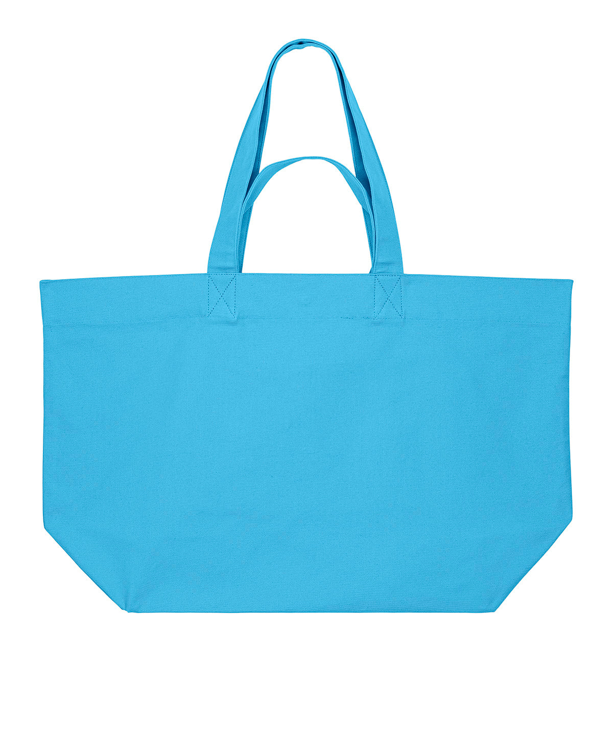 Stanley/Stella Shopping Bag 2.0 - Aqua Blue - Custom Printed - Print Blanc