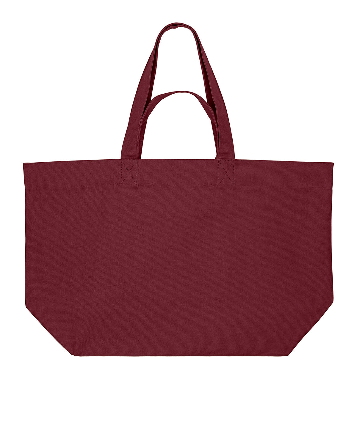 Stanley/Stella Shopping Bag 2.0 - Burgundy - Custom Printed - Print Blanc