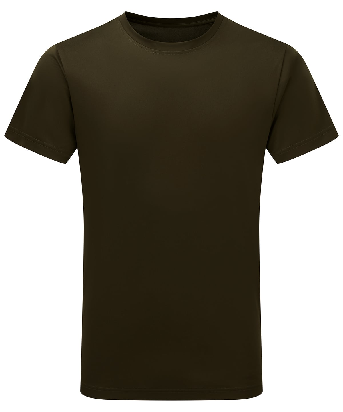 TriDri Performance T-shirt - Army Green - Custom Printed - Print Blanc