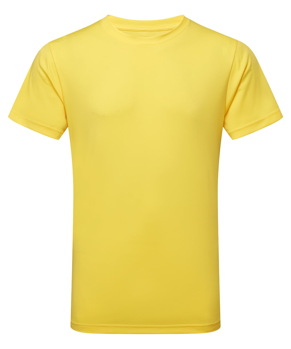 TriDri Performance T-shirt - Bright Yellow - Custom Printed - Print Blanc
