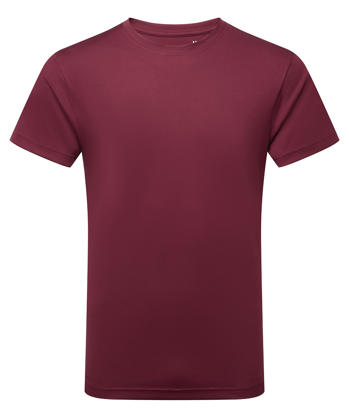 TriDri Performance T-shirt - Burgundy - Custom Printed - Print Blanc