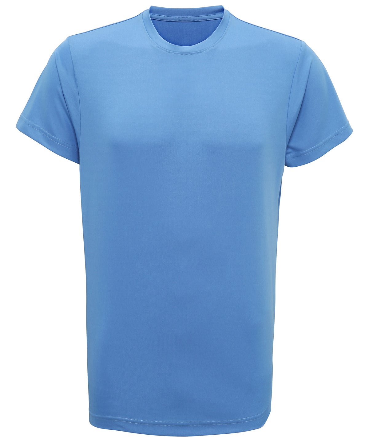 TriDri Performance T-shirt - Cornflower - Custom Printed - Print Blanc