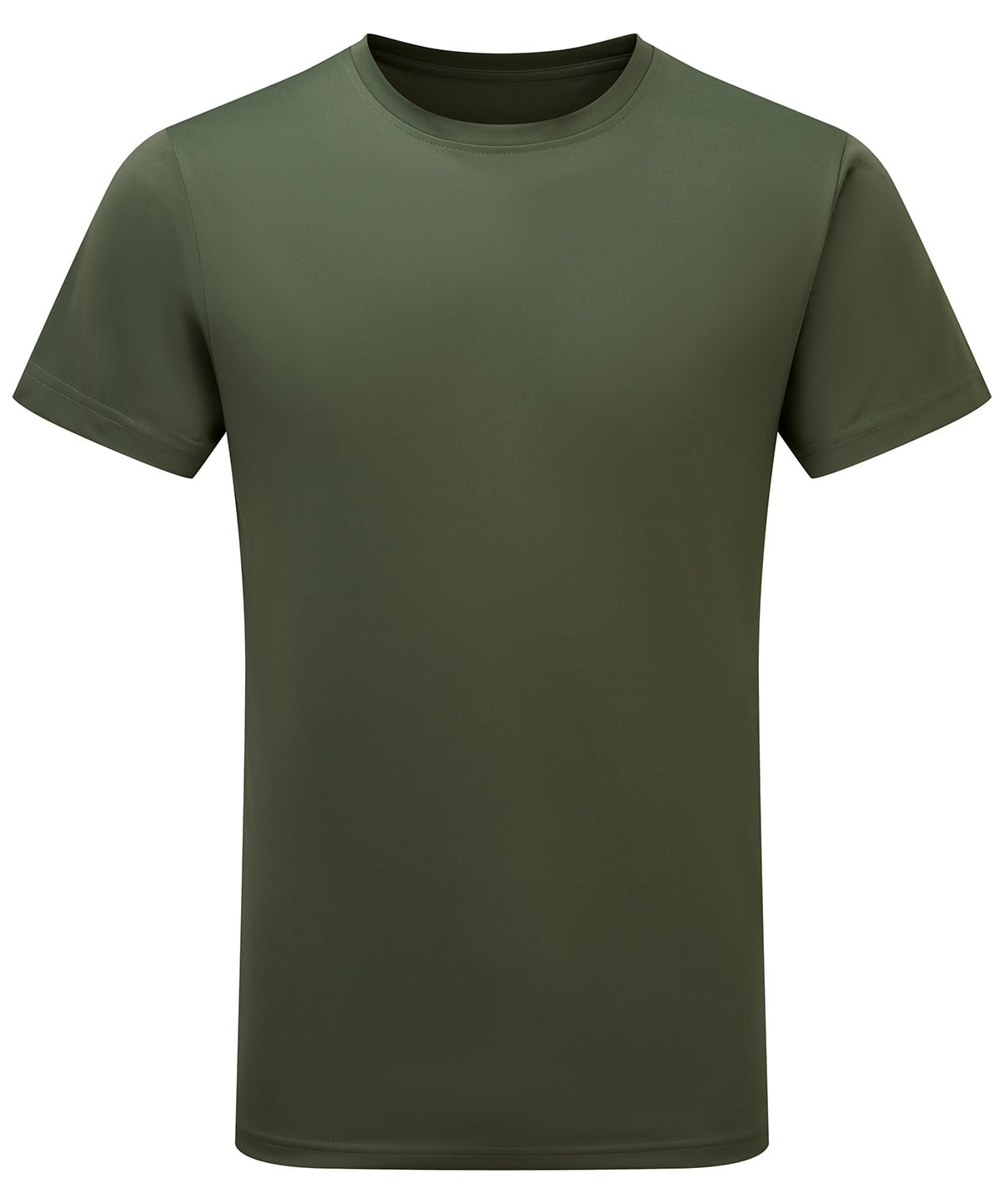 TriDri Performance T-shirt - Moss Green - Custom Printed - Print Blanc