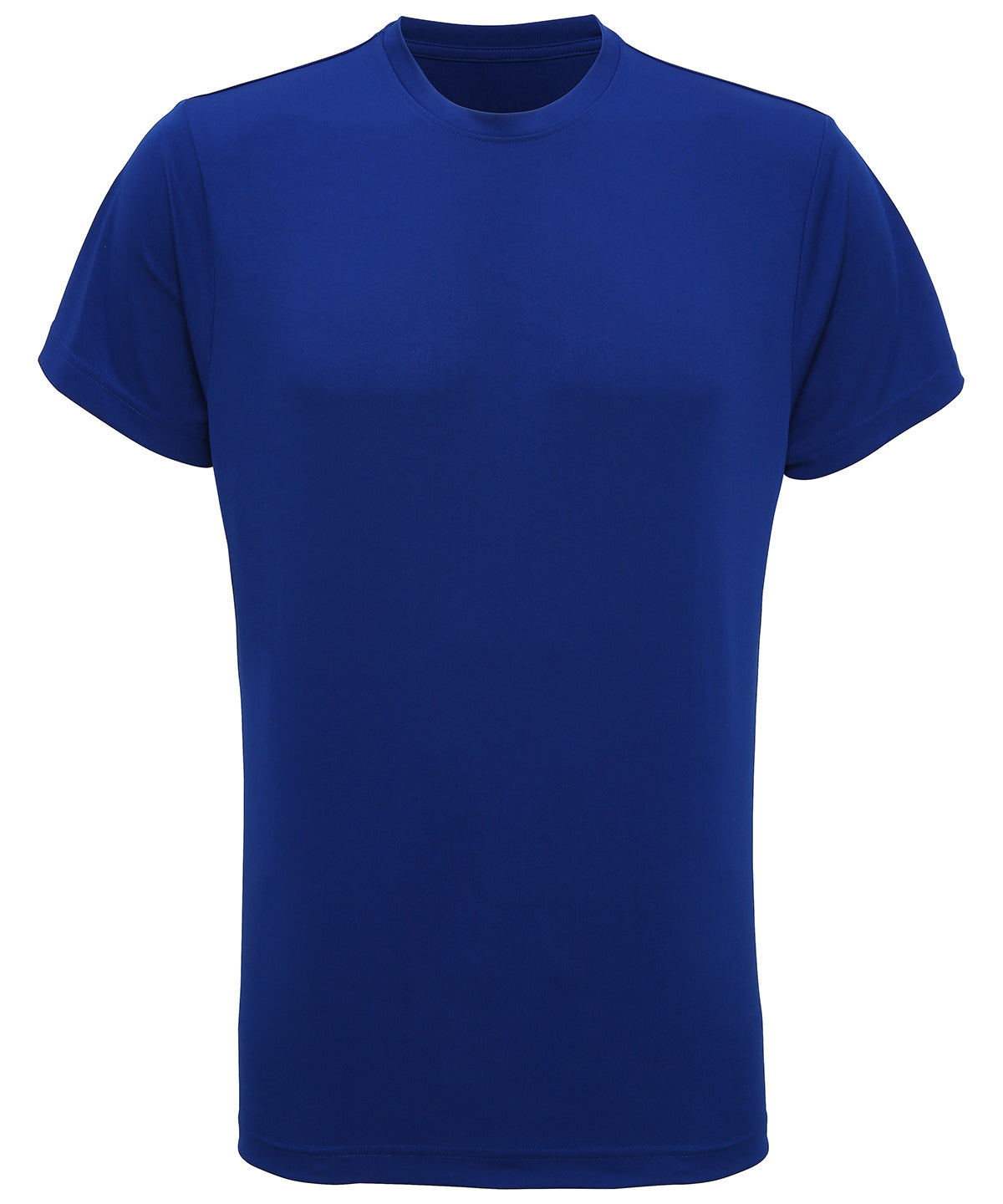 TriDri Performance T-shirt - Royal - Custom Printed - Print Blanc