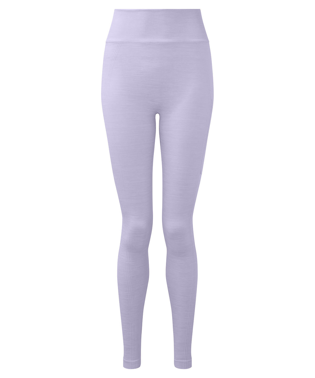 Women's TriDri Recycled Seamless 3D-Fit Multi-Sport Flex Leggings - Lilac Melange - Custom Printed - Print Blanc